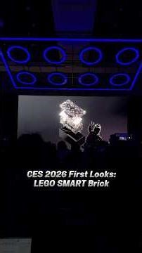 LEGO SMART Brick - CES 2026 First Looks #lego #legosmartbrick #smartplay #ces2026