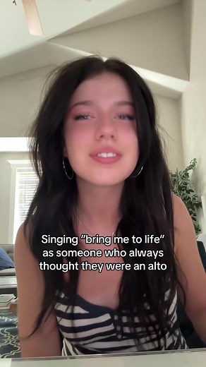 Bring Me to Life cover — alto singer emotion