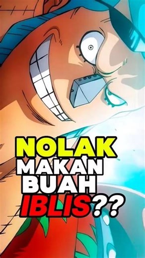FRANKY MENOLAK KEKUATAN BUAH IBLIS❓❗ #onepiece #shorts
