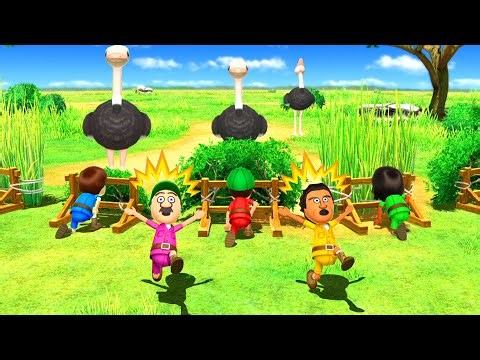 Wii Party Series - All LUCKY Minigames - [2Player] Mario Vs Luigi (Master Difficulty)