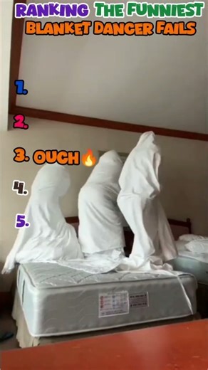 Ranking the funniest Blanket dancer fails