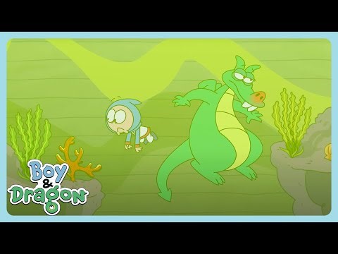 Boy & Dragon - Green Goo | WildBrain Happy | Cartoons For Kids