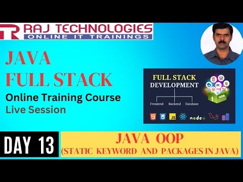 Day 13 | Java Full Stack Online Training Course Live | 30th April 2024