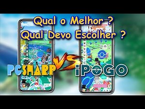 Qual o MELHOR PGSHARP Ou IPOGO ? SEGURO ? FAKEGPS Para POKEMON GO Com JoyStick ? SEM BAN ? SEM BUG