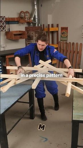 Da Vinci's Bridge Uses No Nails, Screws, or Rope (Here's How)