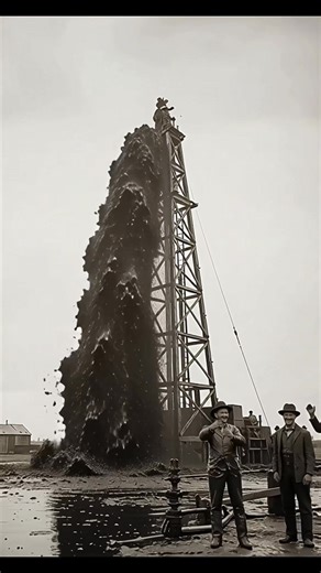 On this day in 1901, the Spindletop oil well erupted near Beaumont, Texas, blasting oil over 100 feet high. The discovery ignited the Texas oil boom, lowered fuel costs, and helped power modern industry and automobiles. Would you have wanted to witness it? | Jesse Mullinax