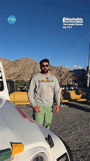 Planning a week-long trip to Ladakh? We’ve got you covered! Day 1 and 2 are in- follow along for the full week of fun! 🎒✨ #LadakhTravel #LehTrip #IndianRoadTrip #OffRoadingIndia (Mashable India, Trip to Ladakh, Ladakh Itinerary, a week in Ladakh, Road trip to Ladakh, trending) | Mashable India