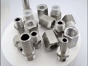 Autobahn88 Stainless Steel Hose End Adapter, Fuel, Oil, Air Line Conversion Fitting for Automotive, Hydraulic, Pneumatic, Plumbing (1/2" NPT Male to BSP G 1/2" Male)