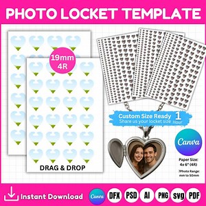 19mm Photo Oval Locket Prints, Love Locket, Printable Locket Photos, Heart Locket Size Photo, Digital Locket Image, Locket Picture Print - Etsy UK
