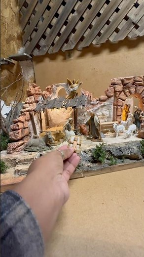 christmas Nativity scene #christmas #nativityscene #art