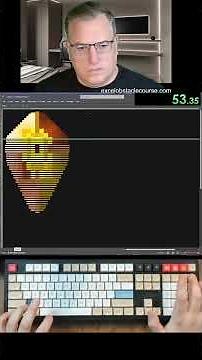 Excel obstacle course #satisfying #keyboard #speedrun