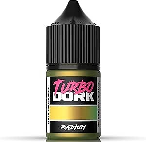 Turbo Dork Radium TurboShift Acrylic Paint 22ml Bottle - Water-based Non-Toxic Metallic Color Shifting Paint