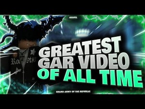 GREATEST GAR VIDEO OF ALL TIME
