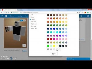 How to make skin White in "ROBLOX"