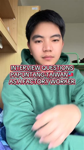 Elvin Bagawi on Instagram: "INTERVIEW QUESTIONS SA TAIWAN🇹🇼"