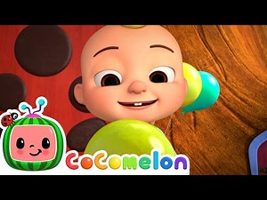 Playing with Balloons with my Best Buddies 🎈 | CoComelon Animal Time | Animals for Kids - Videos For Kids
