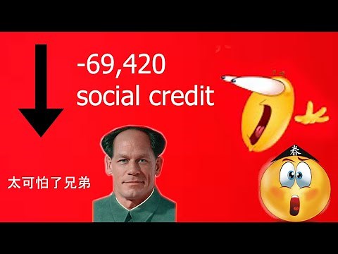 Social credit meme