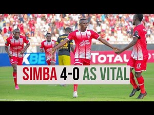 Simba vs vita club 4 1 all goals Highlights