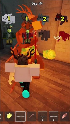 Can I Survive 104 Days in Roblox? #shorts