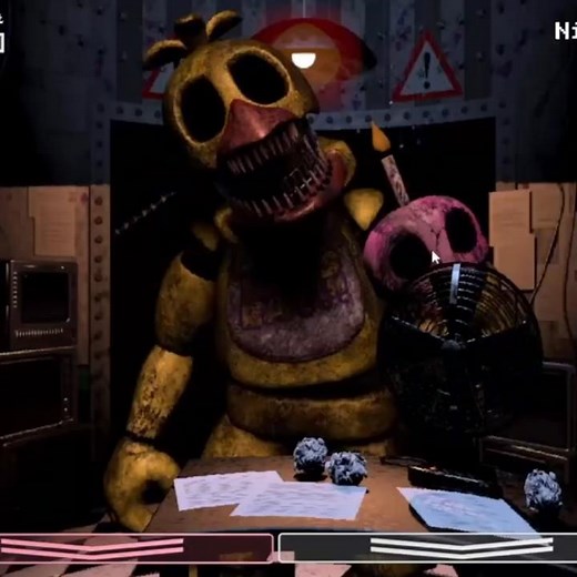 Chica Turned Into a Nightmare… (FNaF Jumpscares)