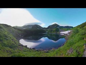 8K 360 VR : 立山 ミクリガ池 北アルプス (富山県) 360度動画