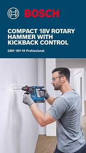  Introducing the Cordless 18V Rotary Hammer! Compact, powerful, and ready for any challenge. Whether you're drilling, chiseling, or working with metal and concrete, we've got you covered. With kick-back control, you stay in control.   Compact design, extreme power. Let's get to work! #BOSCHPROFESSIONAL #HardWorkMadeEasier #powertools #ONEBATTERYFITSALL | Bosch Professional Power Tools and Accessories | Facebook