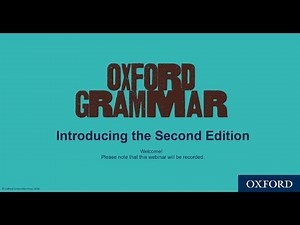Connect and consolidate grammatical understanding using Oxford Grammar