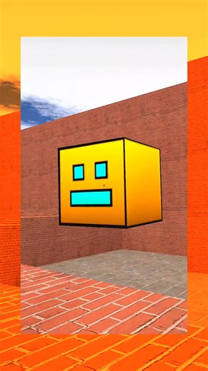 34K views · 124 reactions |  GEOMETRY DASH CUBE IS HIDING FROM ME IN GMO | Maner Man | Facebook