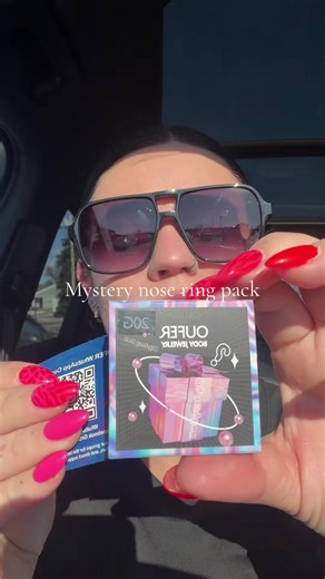 Unboxing a Six Piece Mystery Nose Ring Pack