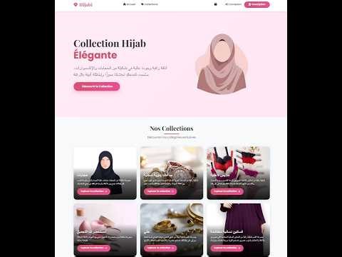 Hijabi – Site web de vente pour femme