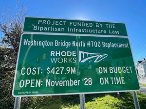 The Washington Bridge reconstruction is being touted as ‘on time’ and ‘on budget’ — even though it hasn’t started yet - The Boston Globe