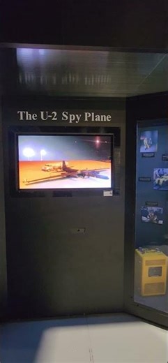 U 2 Spy Plane Display at Museum of Aviation, Robins AFB, GA – 081625