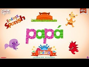Endless Spanish Adventures: Uncover 'PAPA' | ABC Learning for Kids