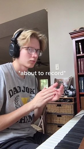 Mom Interrupts Music Recording Session with Saxophone
