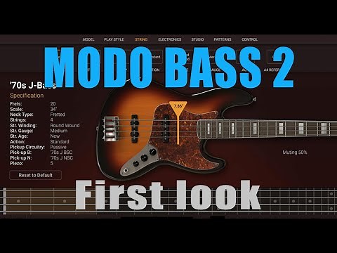 IK Multimedia MODO Bass 2 Review First Look