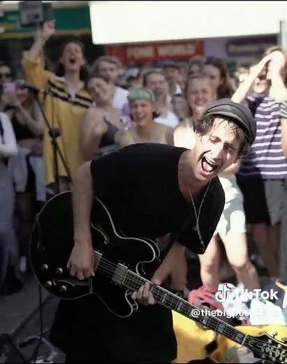 Busking Day with Guitarist