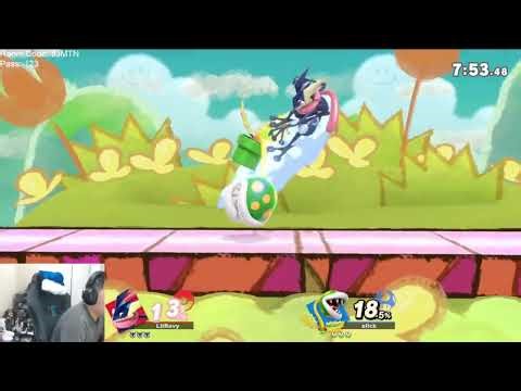 Learning Greninja gameplay while I dog on this guy // Smash Ultimate
