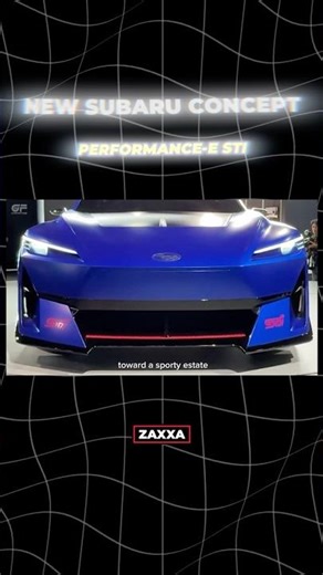 🔥NEW Subaru STI Concept: Performance-E STI