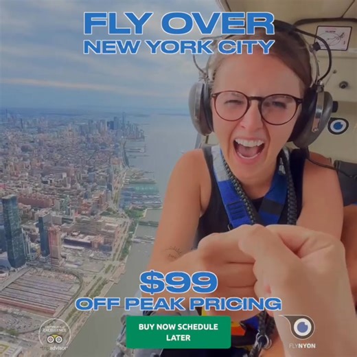 🚁$99 OFF-PEAK HELICOPTER TOURS ✨ The Ultimate New York City Helicopter Experience Helicopter Flights Over NYC 😎 Take the Perfect Shoe Selfie With a Doors-Off Flight Over Manhattan! Get Ready to Fly Over New York City 🚁 | FlyNYON