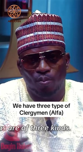 ETO ADEDOYIN still showing There are three types of Clergy (Alfa) #fypppppppppppppp #nollywoodactress #etoadedoyinseason2 #ramandan #muslimtiktok