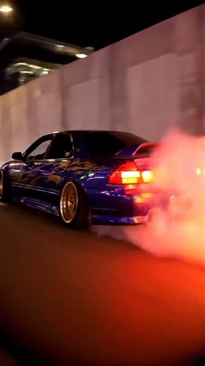 1999 Nissan Maxima V6 Sidewalk Drift // Riyadh Night