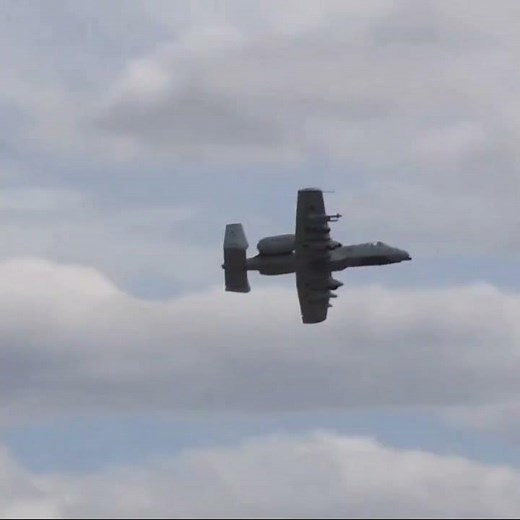 A-10 Warthog Close Air Support in action #military #aviation #fighterjet