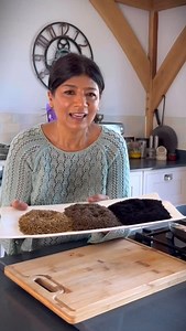 2.5K views · 748 reactions | The difference between black cumin, cumin and nigella seeds explained…. #jeera #shahi #cumin #foodstories #indianchef #spicesofindia #indianspices | Anjula Devi | Facebook