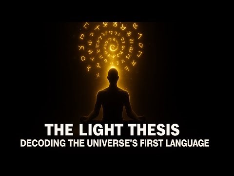 The Light Thesis: Decoding the Universe’s First Language