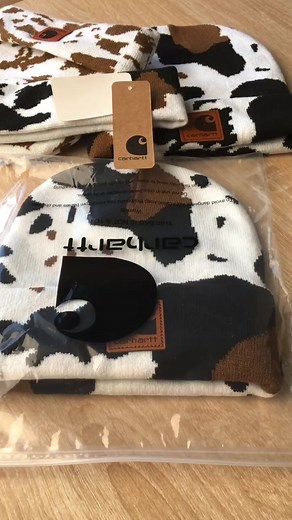 Unisex Carharr cow hat#carhartt#giftideas #cowhat #knittedhat #blackfridaydeal #tiktokmademebuyit #tiktok #fyp #parentchild