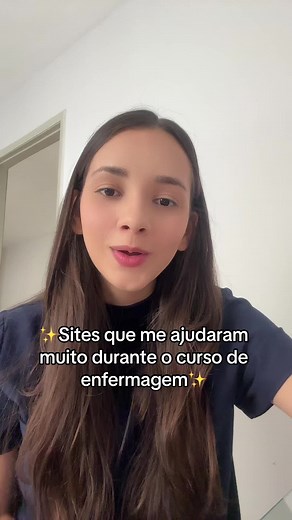 Sites que ajudaram durante o curso de enfermagem