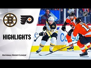 NHL Highlights | Bruins @ Flyers 1/13/20