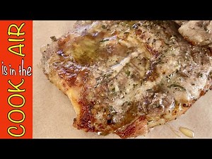 Simple recipe for juicy pork steaks in the air fryer