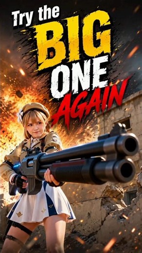 Try the big one again 😀 #shorts #gaming #funny #action