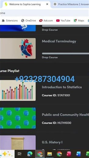 introduction to statistics | introduction to information technology | Sophia learning full courses